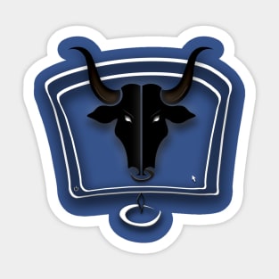 Bull Sticker